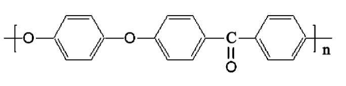 PEEK分子結構式